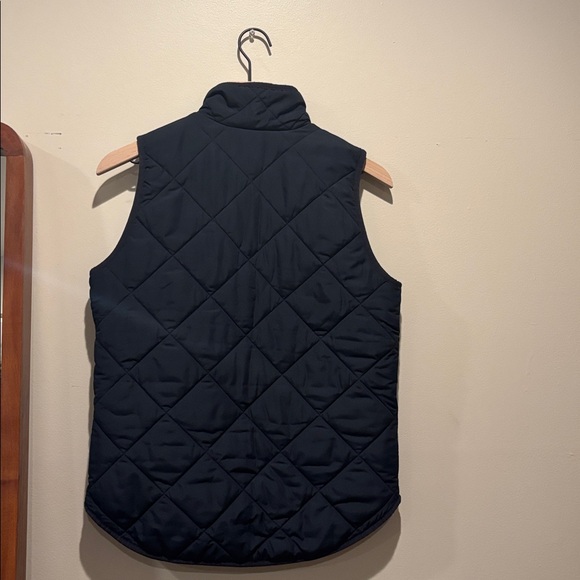 J Crew Merchantile • navy quilted vest - Picture 3 of 3